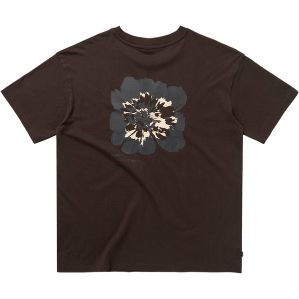 2025 Mystic Mens Heartsease Tee 35105.260340 - Dark Brown